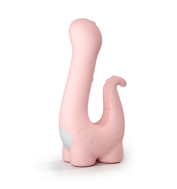 Dinosaur-Inspired Dual-Action Suction Vibrator