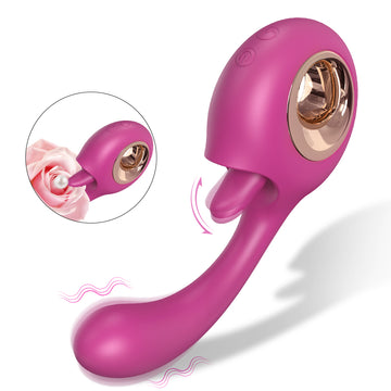 Dormitory masturbation g-spot clitoris double stimulation strong vibration vaginal tongue licking vibrator exclusively for women