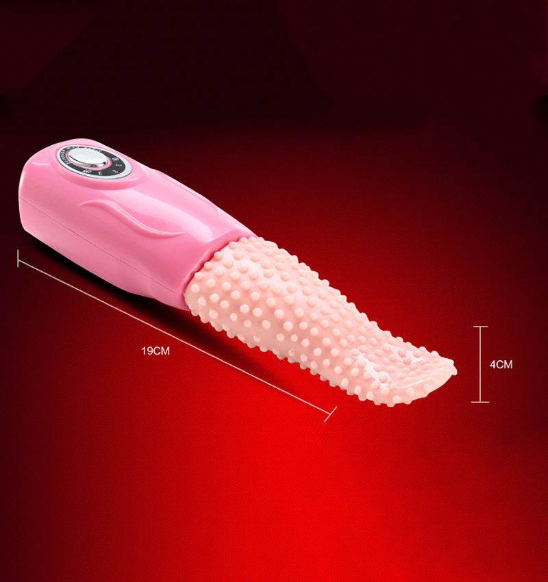 Realistic Rotating Tongue Vibrator with 3 Adjustable Modes