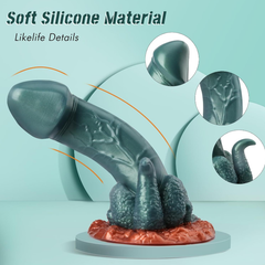 Dinosaur-shaped anal dildo