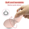 Soft flexible silicone mini vibrator — bendable neck design for comfortable angles (feature image)