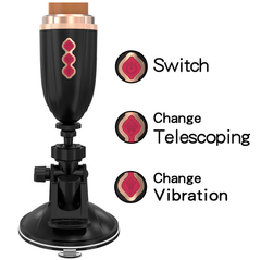 Fully automatic Cannon machine suction cup telescopic vibrator