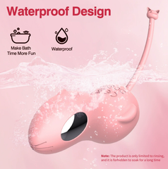 Hamster-shaped Wireless remote control egg-jumping vibrator