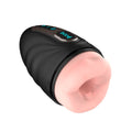 Wireless app-controlled male vibrator with textured interior