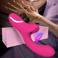 Seductiva 20 mode vibrator showing smooth finish and sleek handle