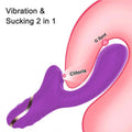 Seductiva clitoral sucking toy highlighting multiple vibration modes