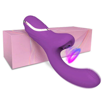 20 modes clitoral sucking vibrator in pink silicone design