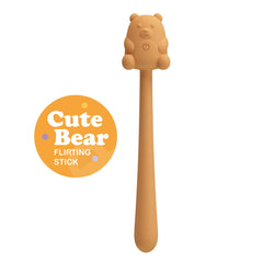 The bear-shaped vibrator is small and portable for women