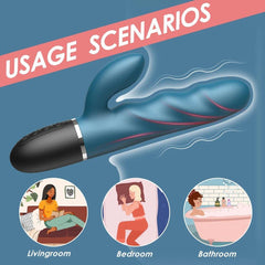 24cm Big Dildo Powerful Rabbit Vibrator Sex Vibrating Toy - Seductiva