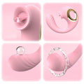 2 in 1 Clitoris G-spot Vibrator Nipple stimulator - Seductiva