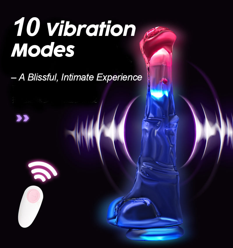 Remote-Controlled Rechargeable Realistic Vibrator – Intense Personal Pleasure Toy for Intimate Wellness
