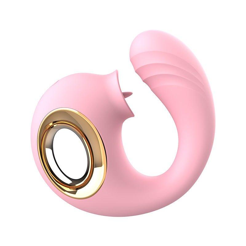 2 in 1 Clitoris G-spot Vibrator Nipple stimulator - Seductiva
