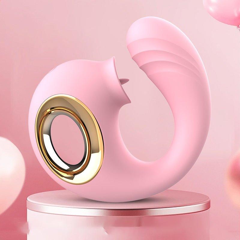 2 in 1 Clitoris G-spot Vibrator Nipple stimulator - Seductiva