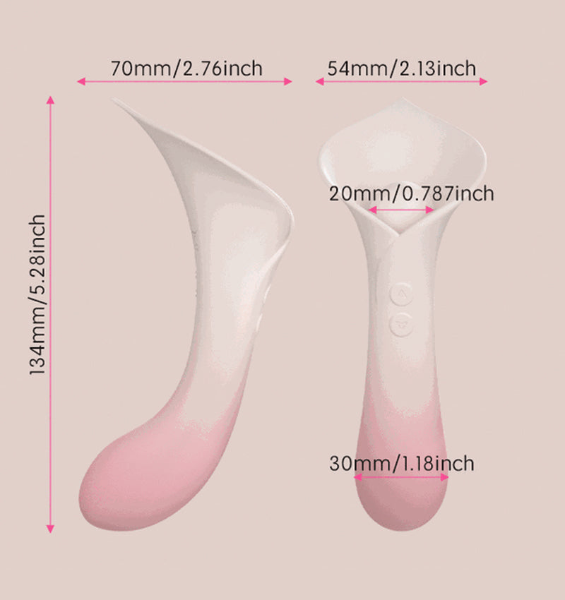 Dual-Action Silicone Intimate Vibrator for Women