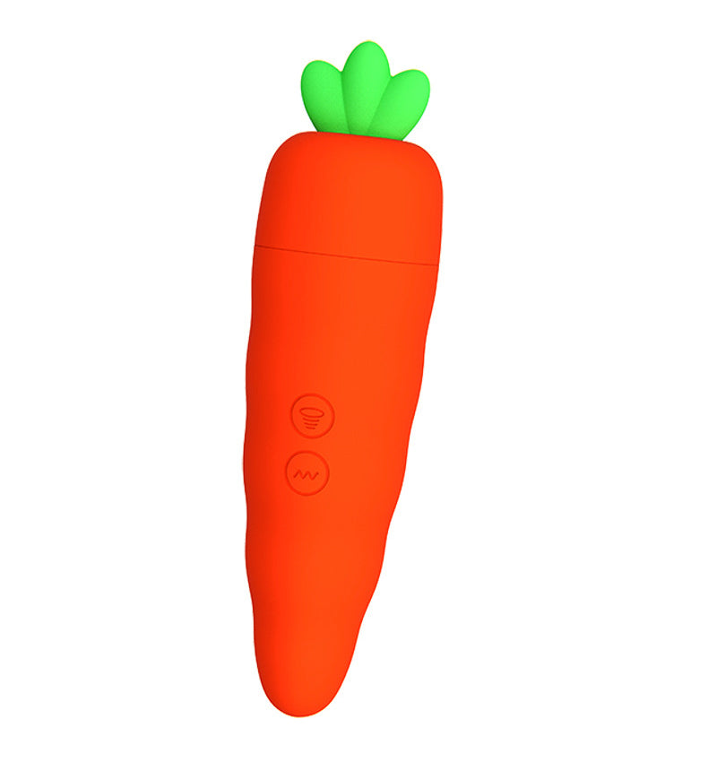 Carrot-Shaped Adult Toy for Women Sucking Vibrator with Clitoral Suction & G-Spot Massage, Female Masturbation Pleasure Wand