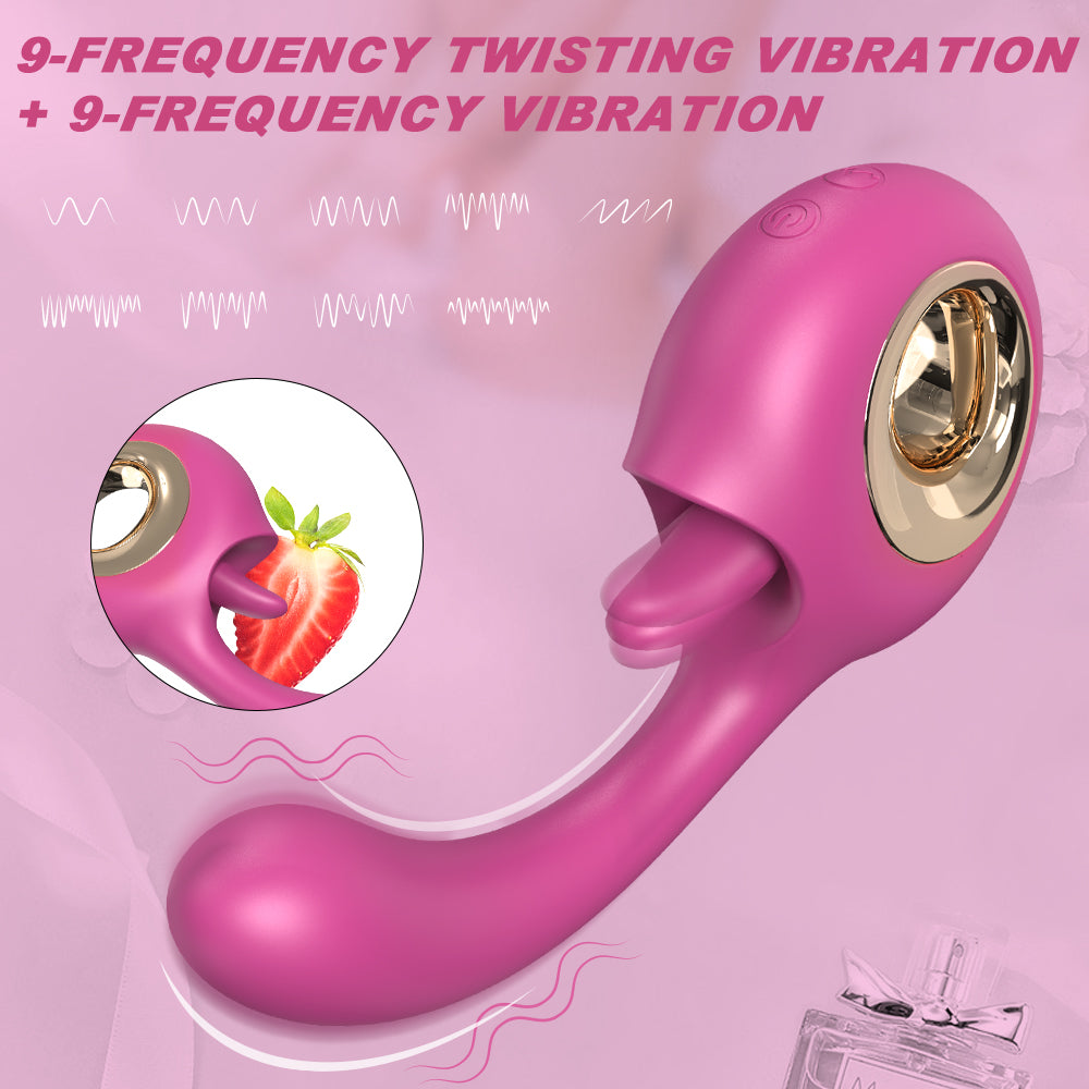 Dormitory masturbation g-spot clitoris double stimulation strong vibration vaginal tongue licking vibrator exclusively for women