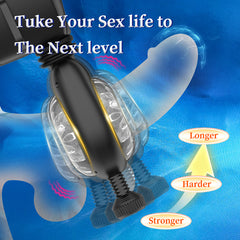 Samurai belt masturbator, wireless remote control, fully automatic, wearable, through-passage male sex masturbator