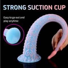 Giant rose  special-shaped octopus dildo anal plug