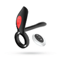 Animated GIF showing vibrating waterproof G-spot cock ring in motion