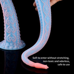 Giant rose  special-shaped octopus dildo anal plug