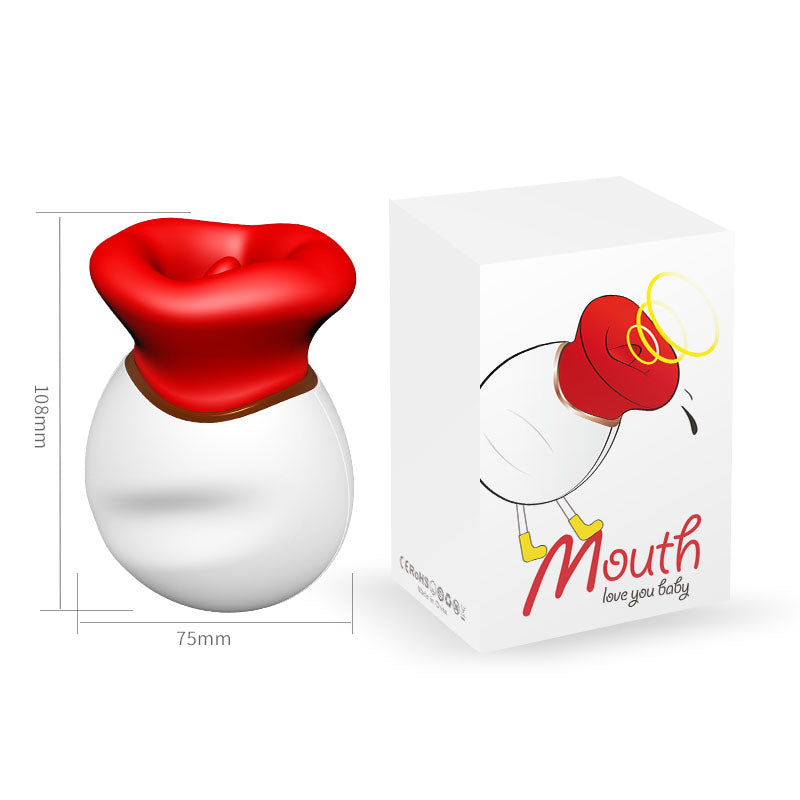 10-Speed Oral Suction Vibrator with Multi-Motion Tongue