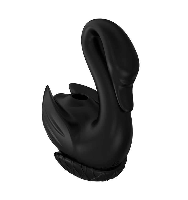 Swan Shaped Suction & Vibration Wand Massager for Women