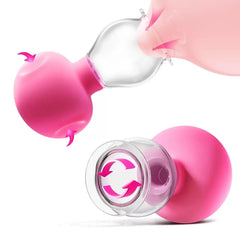 Nipple Sucker Adult Sex Toys 1 Pair BDSM Nipple Toys Stimulator for Couples Pleasure, Manual Suction Mini Foreplay Flirting Nipple Pump for Women Sex, Nipple Corrector for Inverted Flat Shy Nipples