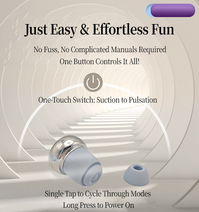 Women's Mini Suction Vibrator, Remote Control Jumping Egg, Portable Adult Toy