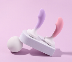 Mini silicone candy color anal plug