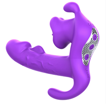 New three-point vibration stick, multi-functional 10-frequency vibration, female G-spot masturbation device, adult sex toy