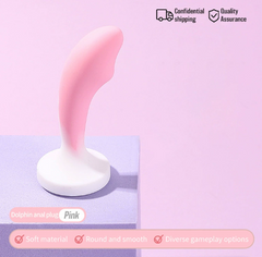 Mini silicone candy color anal plug
