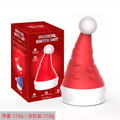 Magical Santa Hat Christmas vibrator (red) with retail box — festive G-spot vibration stick with magnetic charging