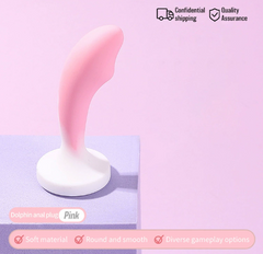 Mini silicone candy color anal plug