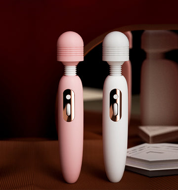 AV Vibrator for Women  10 Vibration Modes & Variable Speed  USB Rechargeable  Whisper Quiet (Under 50dB)  Safe Silicone & ABS Material