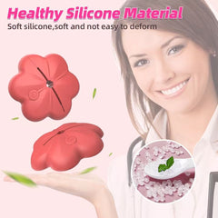 Nipple Toys Nipple Vibrator, Nipple Clamps Sex Pleasure Women with 10 Vibration Modes, Silicone Lightweight Invisible Nipple Toy