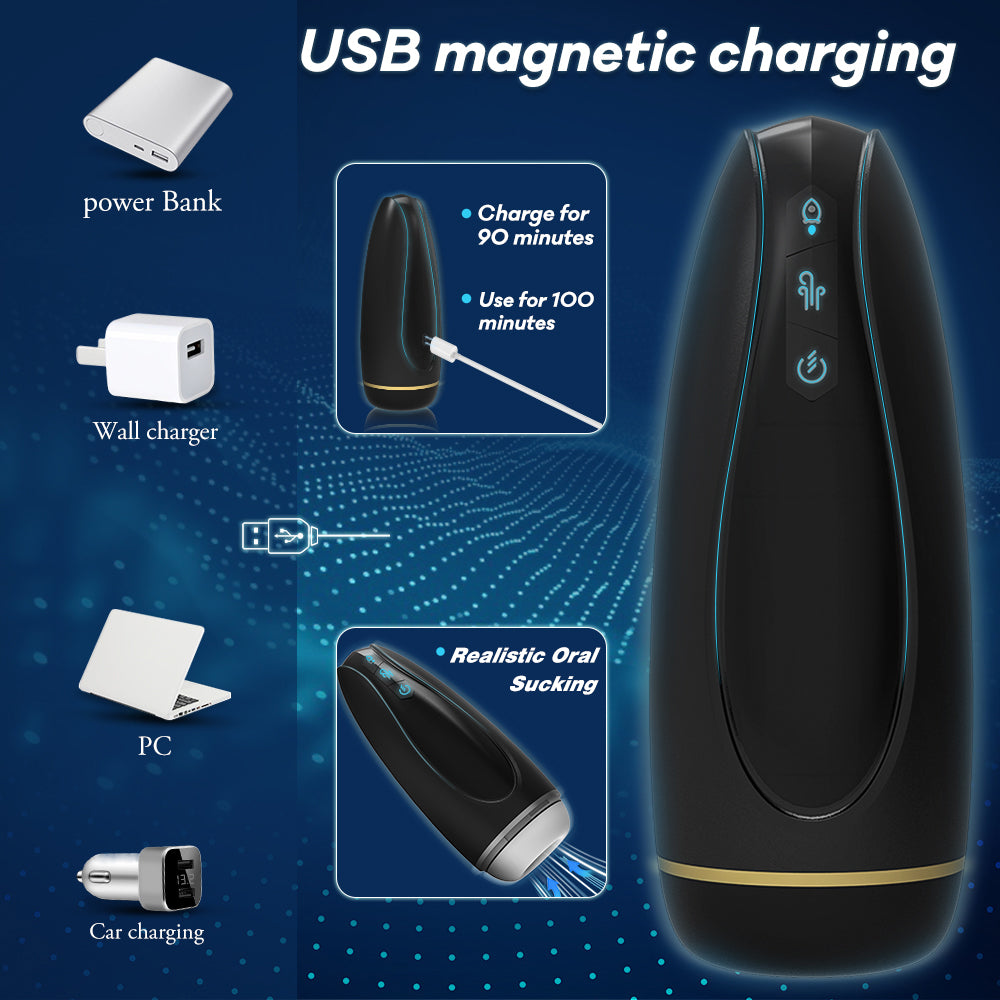 Close-up of Frenzy masturbator showing textured inner sleeve