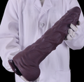Large seahorse dildo displayed upright with realistic sculpted details