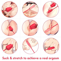 Rose Sex Toys Dildo Vibrator - Seductiva