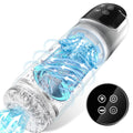 Seductiva 5-in-1 masturbator close-up showing transparent chamber and motion details.