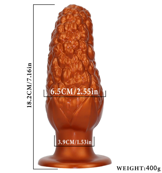 Mulberry-shaped anal plug