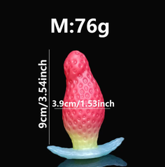strawberry-shaped Multiple sizes anal plug