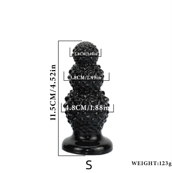 Multiple sizes Durian shaped  Anal plug