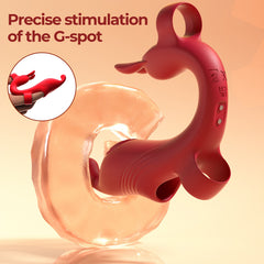 Teasing rabbit finger massage vibrators for women