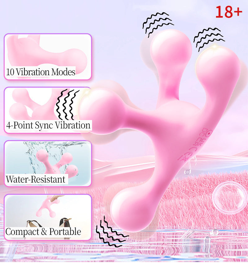 Remote-Controlled Vibrating & Suction Toy for Women
