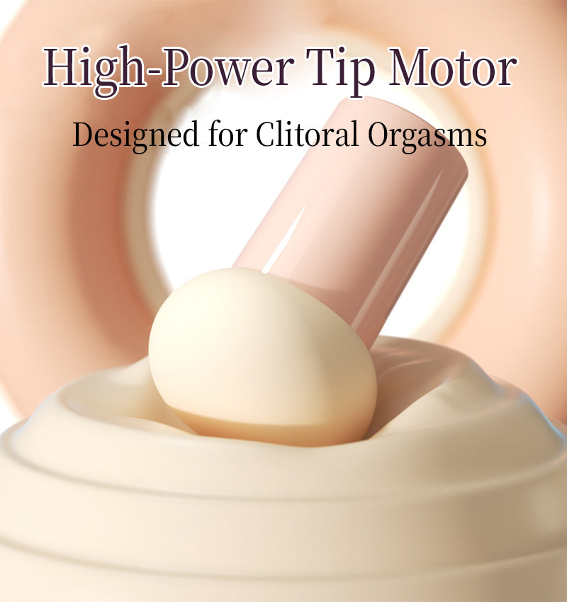 Mini Puff-shaped Vibrator