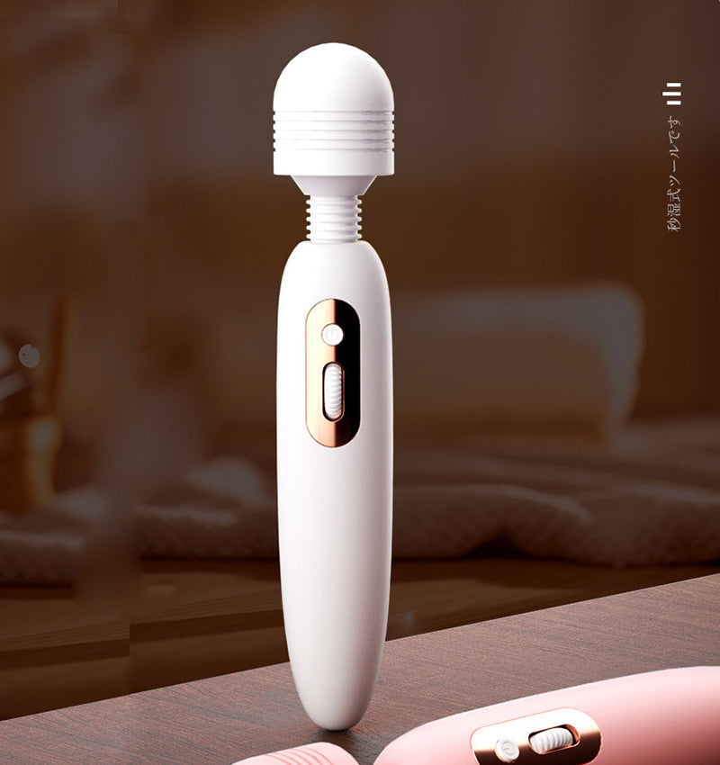 AV Vibrator for Women  10 Vibration Modes & Variable Speed  USB Rechargeable  Whisper Quiet (Under 50dB)  Safe Silicone & ABS Material