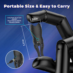 Octopus vibrator for men's glans penis training device
