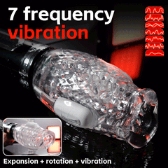 telescopic rotating airplane cup sex toys for men