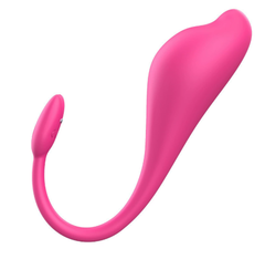 Whale shaped Wireless remote control egg-jumping vibrator