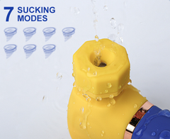 hammer-shaped sucking telescopic vibrator